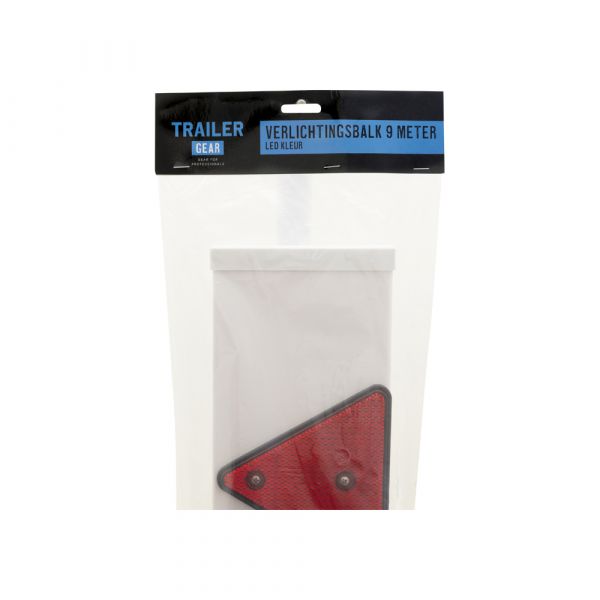 Trailergear verlichtingsbalk led 9 meter 7-polig