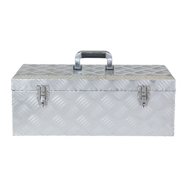 Boîte en aluminium 57x24,5x22 cm.