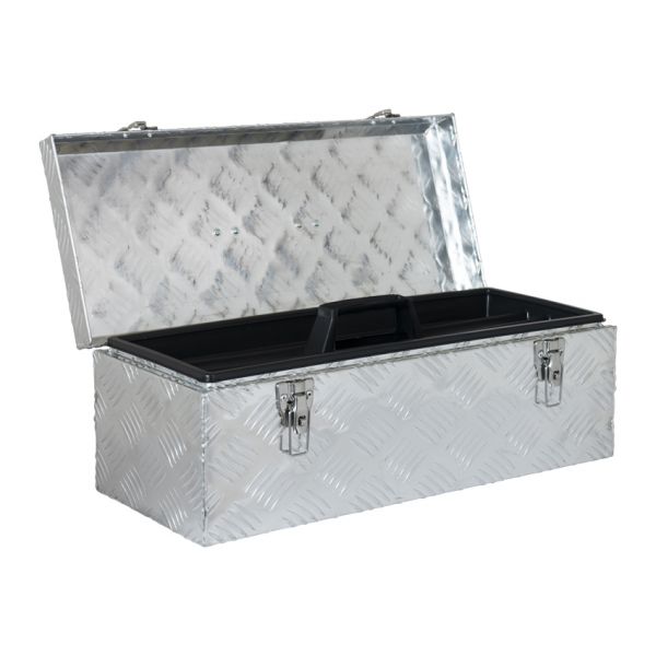 Aluminiumkist 570x245x220 mm.