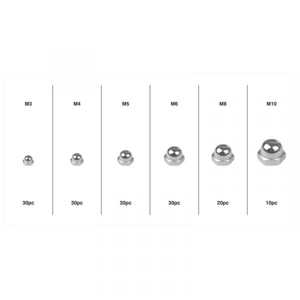 Topgear dopmoeren assortiment 150 delig