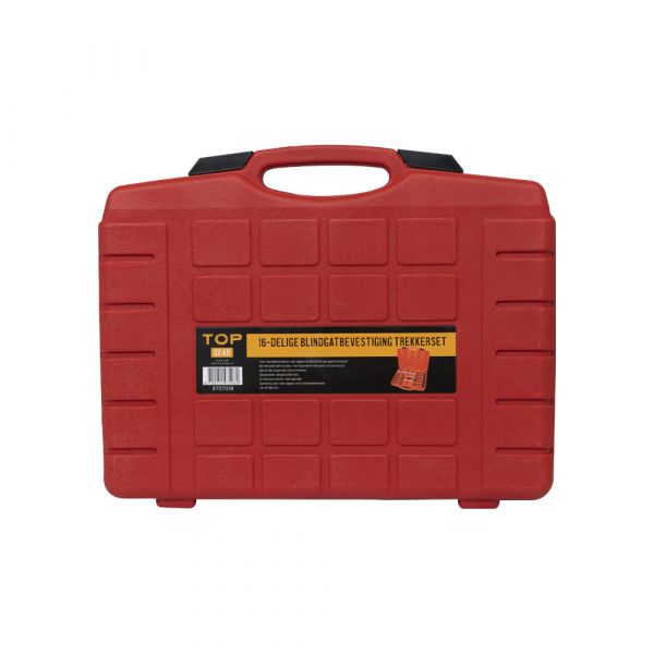Topgear 16-delige blindgatbev. trekkerset