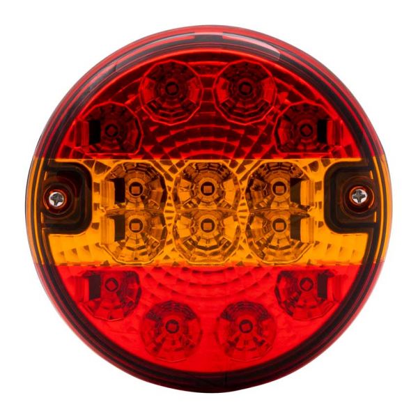 Trailergear achterlicht 140 mm. 14 leds *