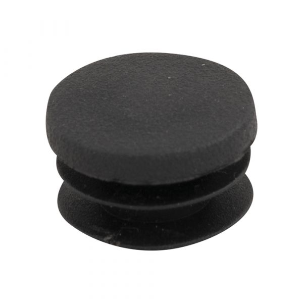 Insteekdop rond 20 mm. platte kop