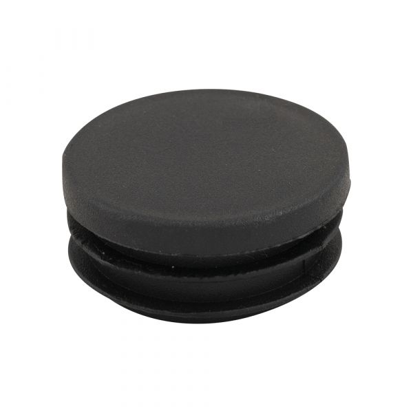 Insteekdop rond 40 mm. platte kop