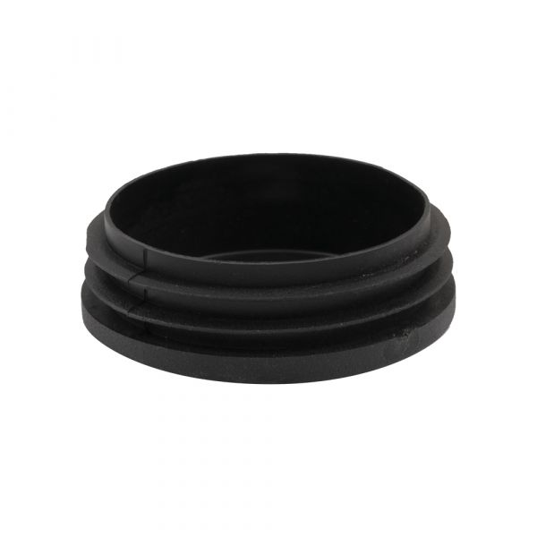 Insteekdop rond 76 mm. platte kop