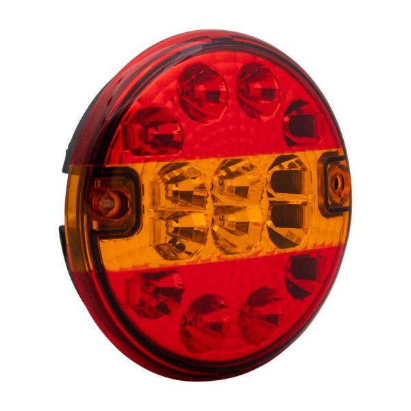 Trailergear rear light 140 mm. LED flat