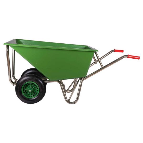 Abi kruiwagen poly 160 liter, 2 wielen