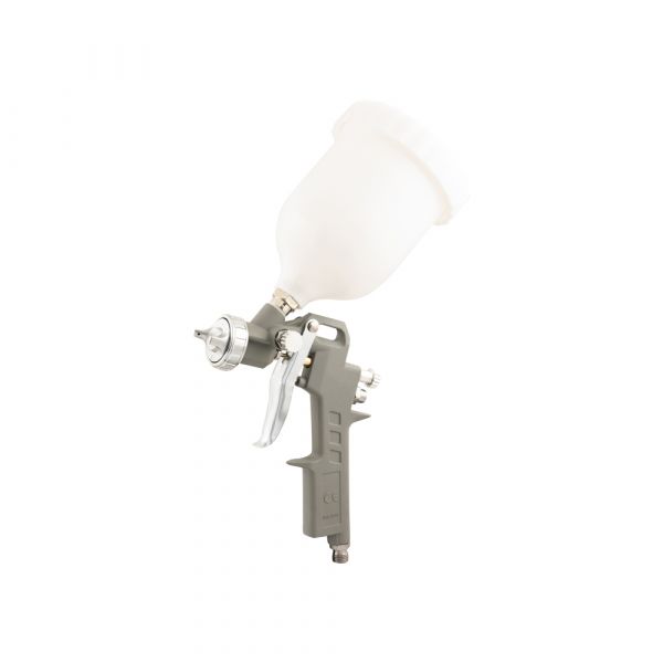 Verfpistool met reservoir van 600 ml
