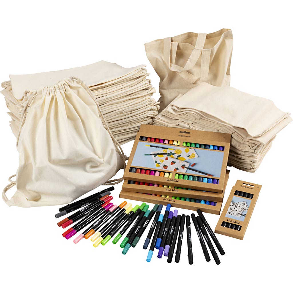 Https: www.cchobby.nl groepsset-hobbyset-schoen-en-draagtassen-met-stiften-afm-27-5x30-cm-diverse-kleuren-1-set