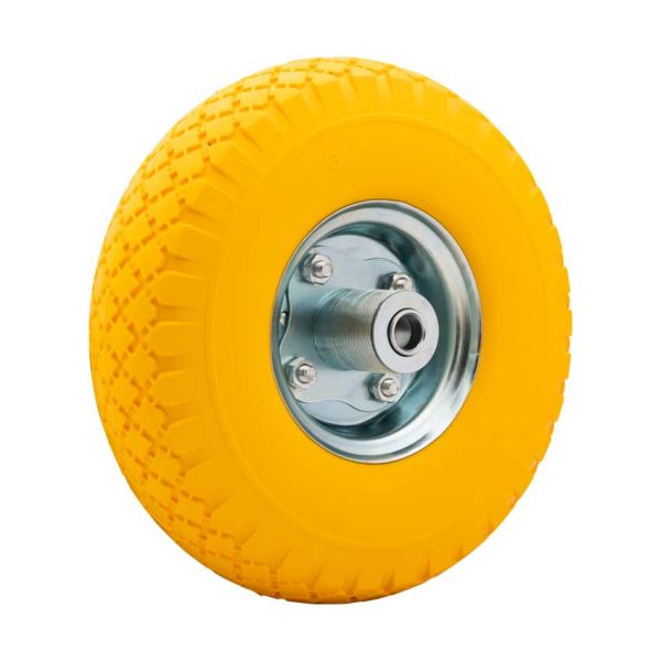 Roue 3.00x4 trou d'axe 16 mm. ANTI-FUITE