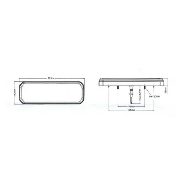 Ac Achterlicht Dynamische LED L=R