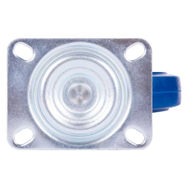 Tarsus zwenkwiel 125 mm. blauw