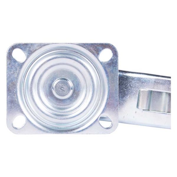 Tarsus zwenkwiel + rem 160 mm. blauw