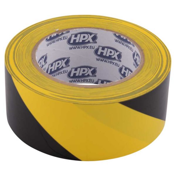 Hpx veiligheidstape geel-zwart