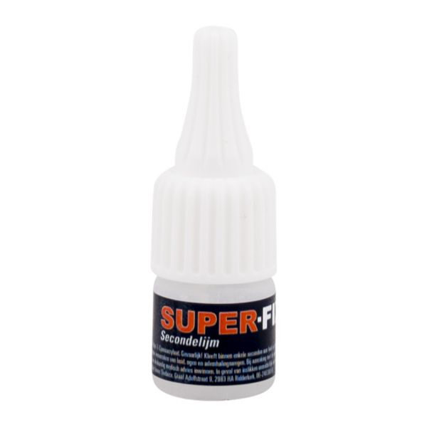 Secondelijm 5 gram Super-Fix Blaar