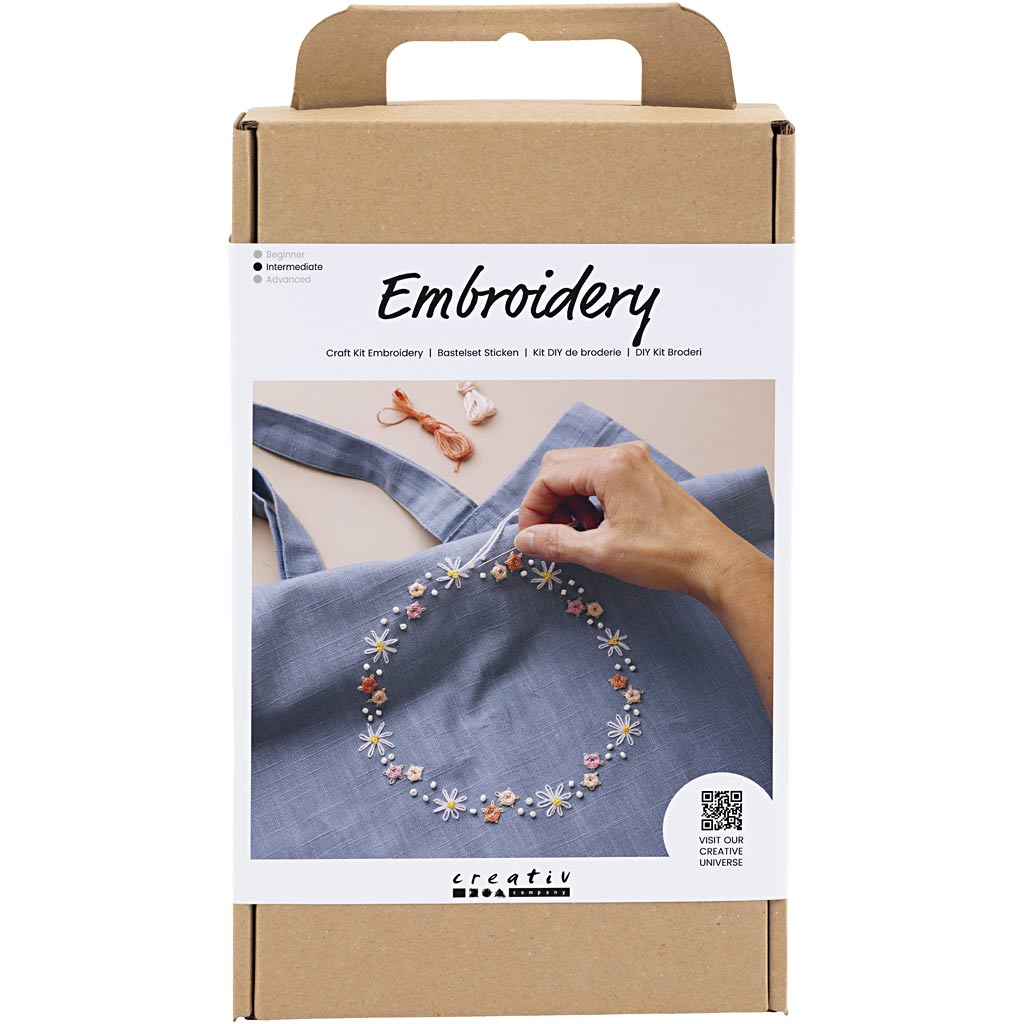 Hobbyset onzichtbare Duif Blauw Draagtas