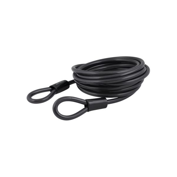 Câble acier isolé 12 mm. 5 mètres