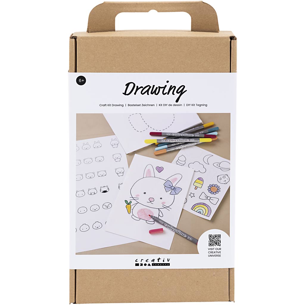 Creativ company https: www.cchobby.nl hobbyset-tekenen-gemengde-figuren-pastelkleuren-1-doos