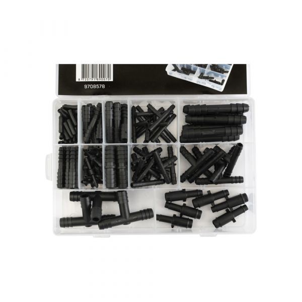 Topgear TOPGEAR Slangverbinders ass. 113-delig