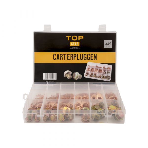 Topgear carterpluggen ass. 534-delig *