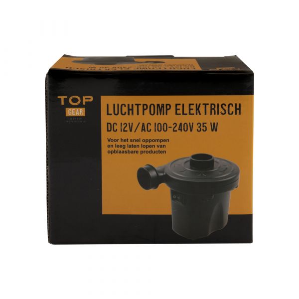 Topgear luchtpomp dc 12v ac 100-240v 35 w.