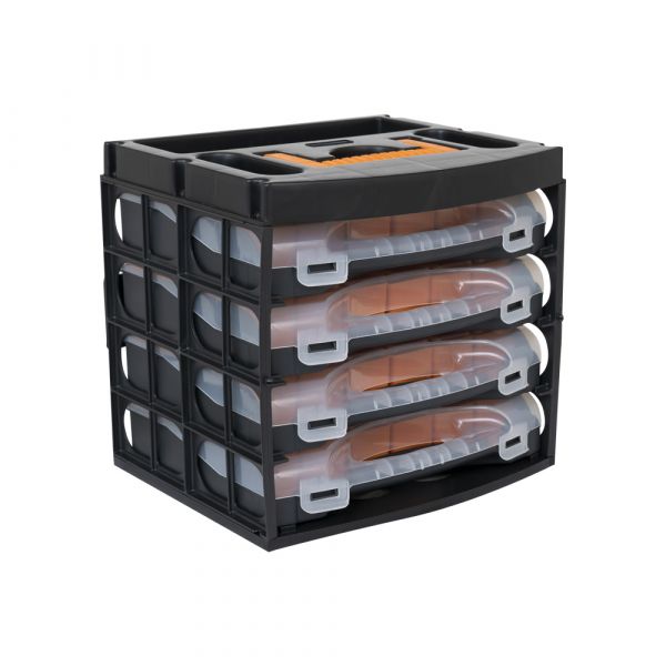 Sorteerkast 4 dozen.