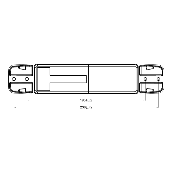 Achterlicht slimline 4 functies 12-24v led