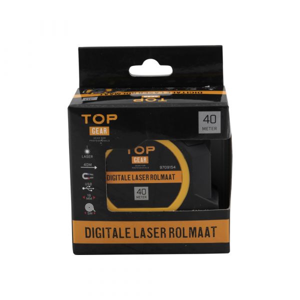 Topgear digitale laserrolmaat.