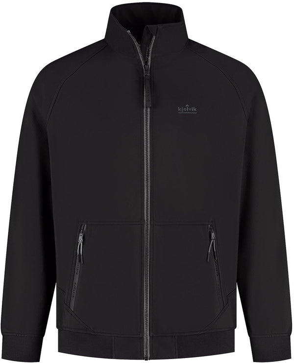 Kjelvik outdoorjas dionn zwart