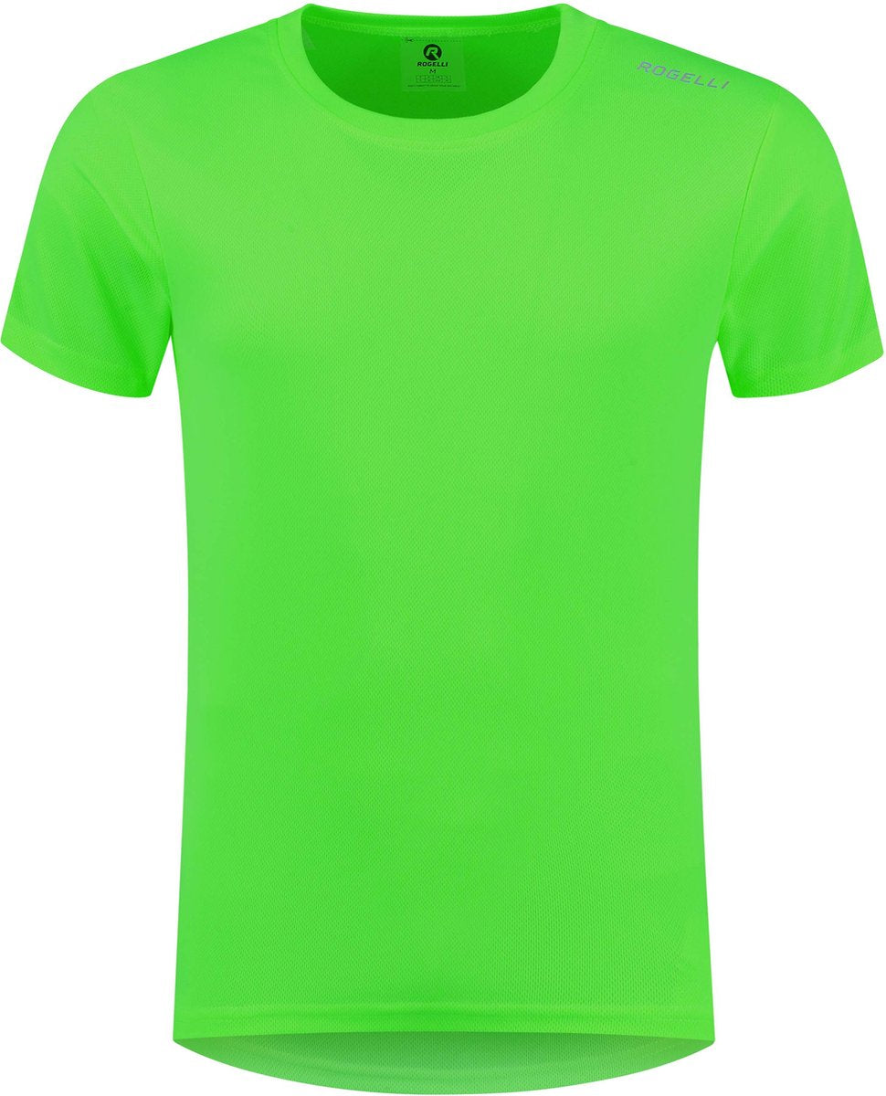 Rogelli promo hardloopshirt heren - korte mouwen - groen - m