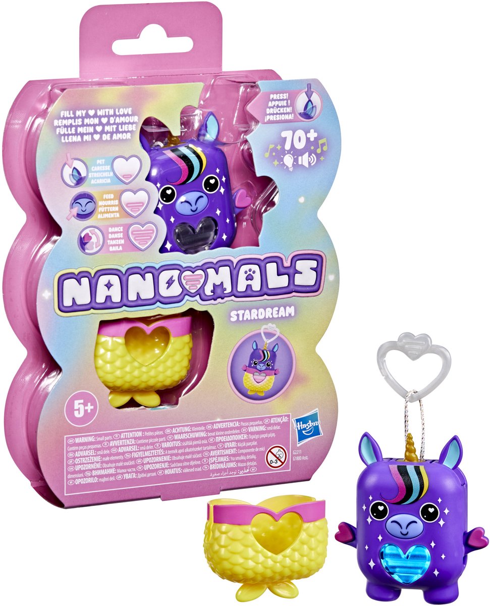 Hasbro nano-mals stardream de eenhoorn - elektronisch - meer dan 70 reacties - interactief