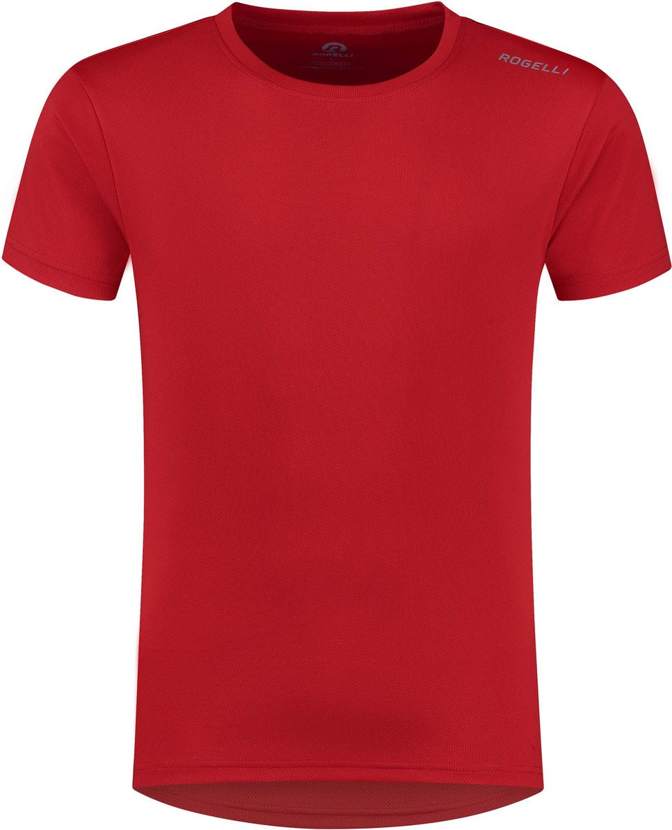 Rogelli promo hardloopshirt heren - korte mouwen - rood - xl