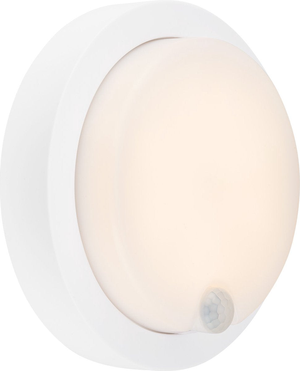 Briloner pula - wandlamp oplaadbaar - buitenverlichting - buitenlamp met bewegingsmelder- met akku - usb-c - 4w - wit