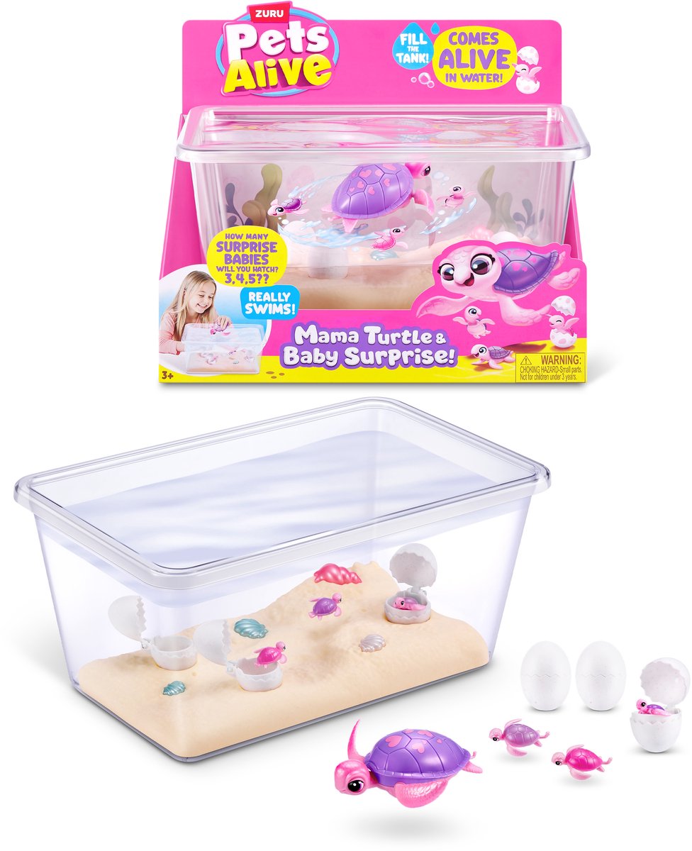 Zuru pets alive mama baby surprise s2
