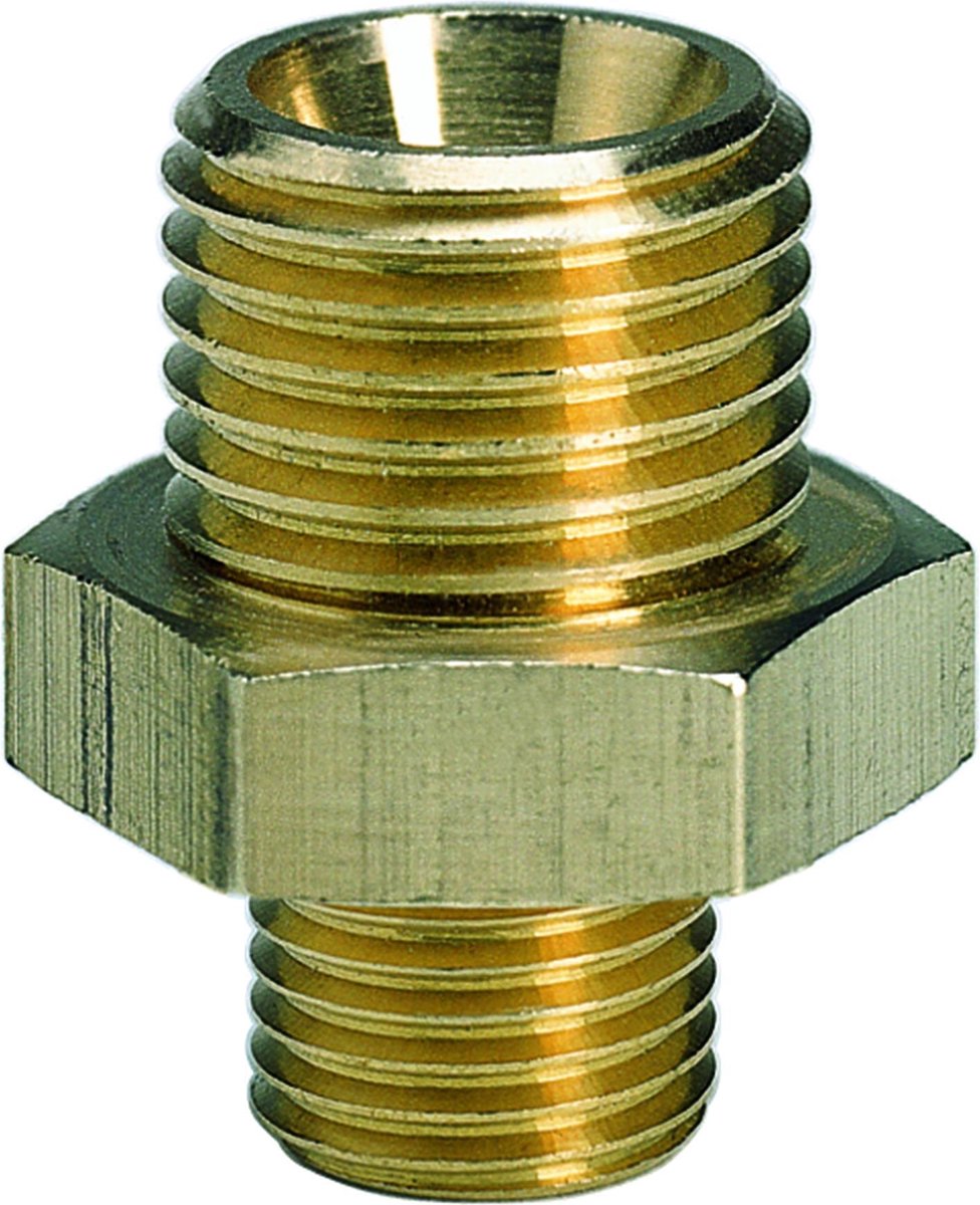 Einhell reducing nipple R 3/8 male thread. R 1/4 male thread