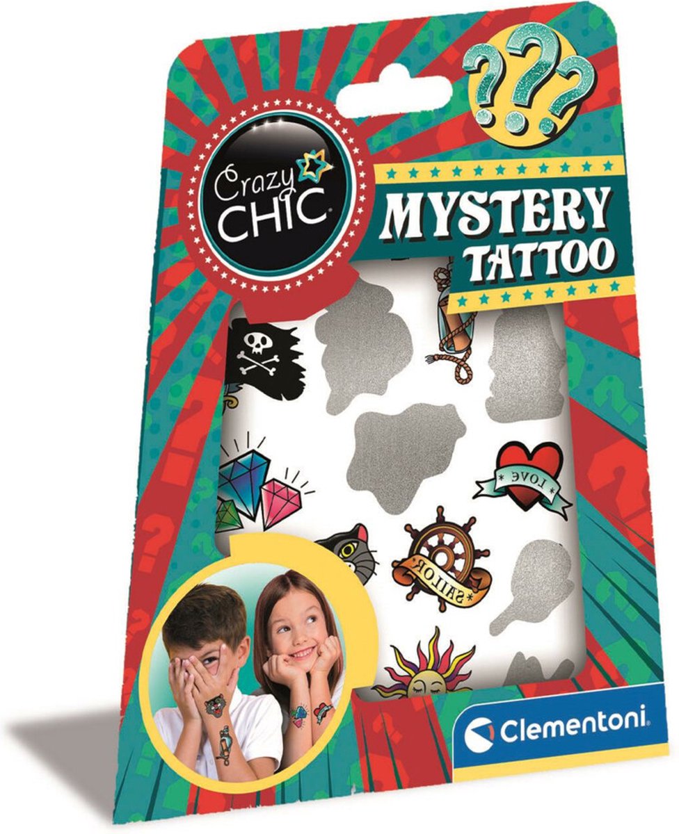 Clementoni crazy chic - mysterieuze tatoeage
