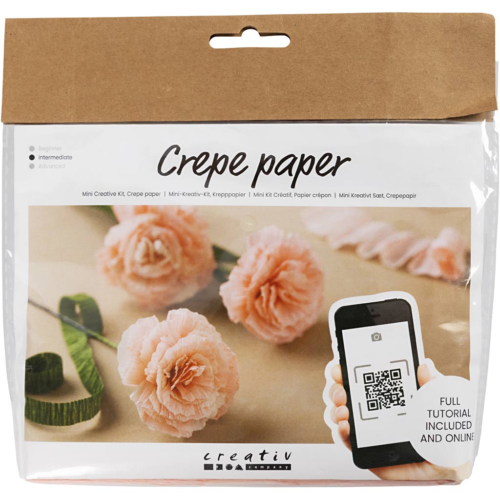 Creativ company mini hobbyset crêpepapier anjers