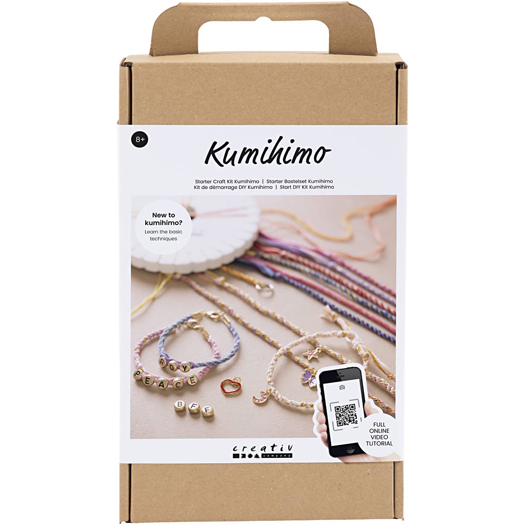 Creatief bedrijf starter hobbyset kumihimo
