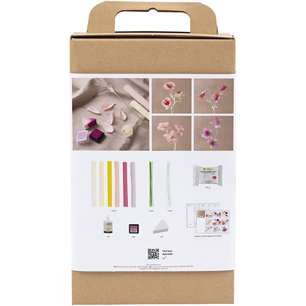 Creativ company https: www.cchobby.nl hobbyset-crepepapier-bloem-pastelkleuren-1-doos