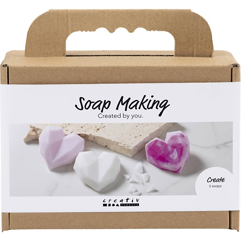 Creativ company https: www.cchobby.nl mini-hobbyset-zeep-maken-harten-roze-1-doos