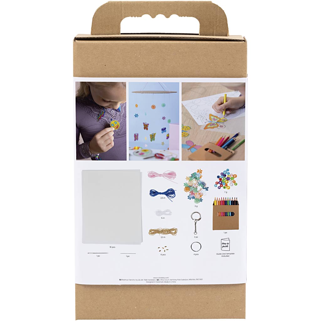 Creativ company https: www.cchobby.nl hobbyset-krimpfolie-mobiel-halsketting-armband-sleutelhanger-diverse-kleuren-1-doos