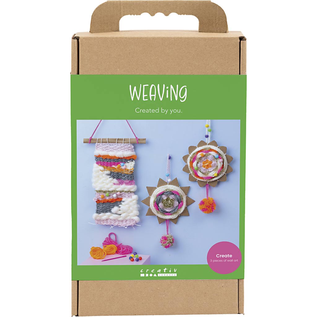Creativ company https: www.cchobby.nl hobbyset-weven-wandbevestigingen-diverse-kleuren-1-doos