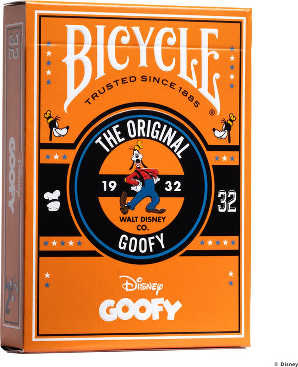 Bicycle disney classic goofy - premium speelkaarten - poker - collectible - creatives