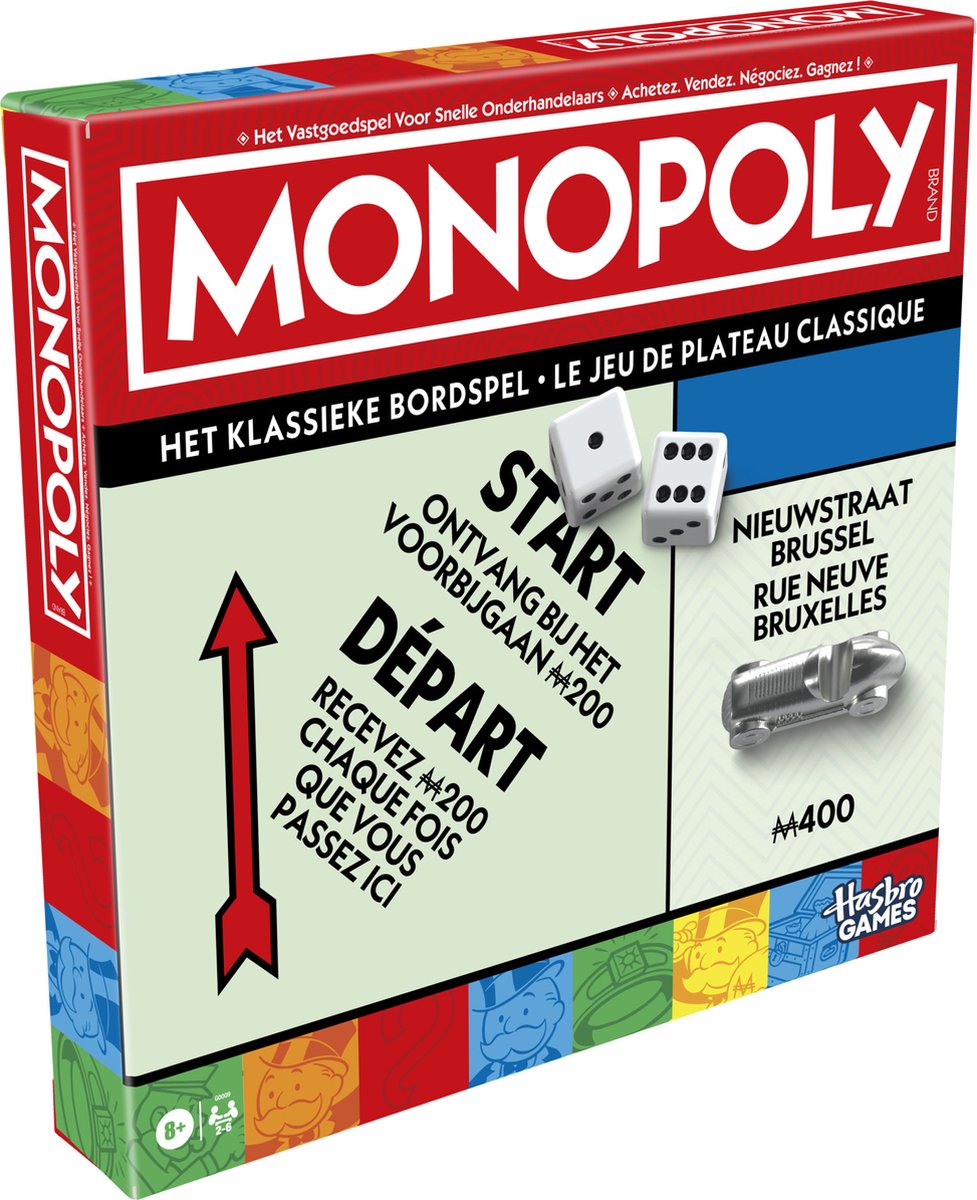 Monopoly classic vernieuwde editie belgie