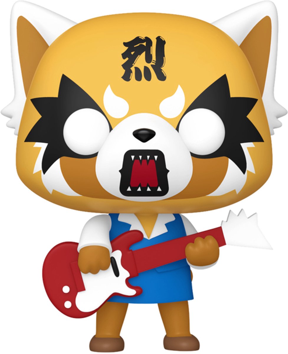 Funko pop! animation: aggretsuko - aggretsuko with guitar #96