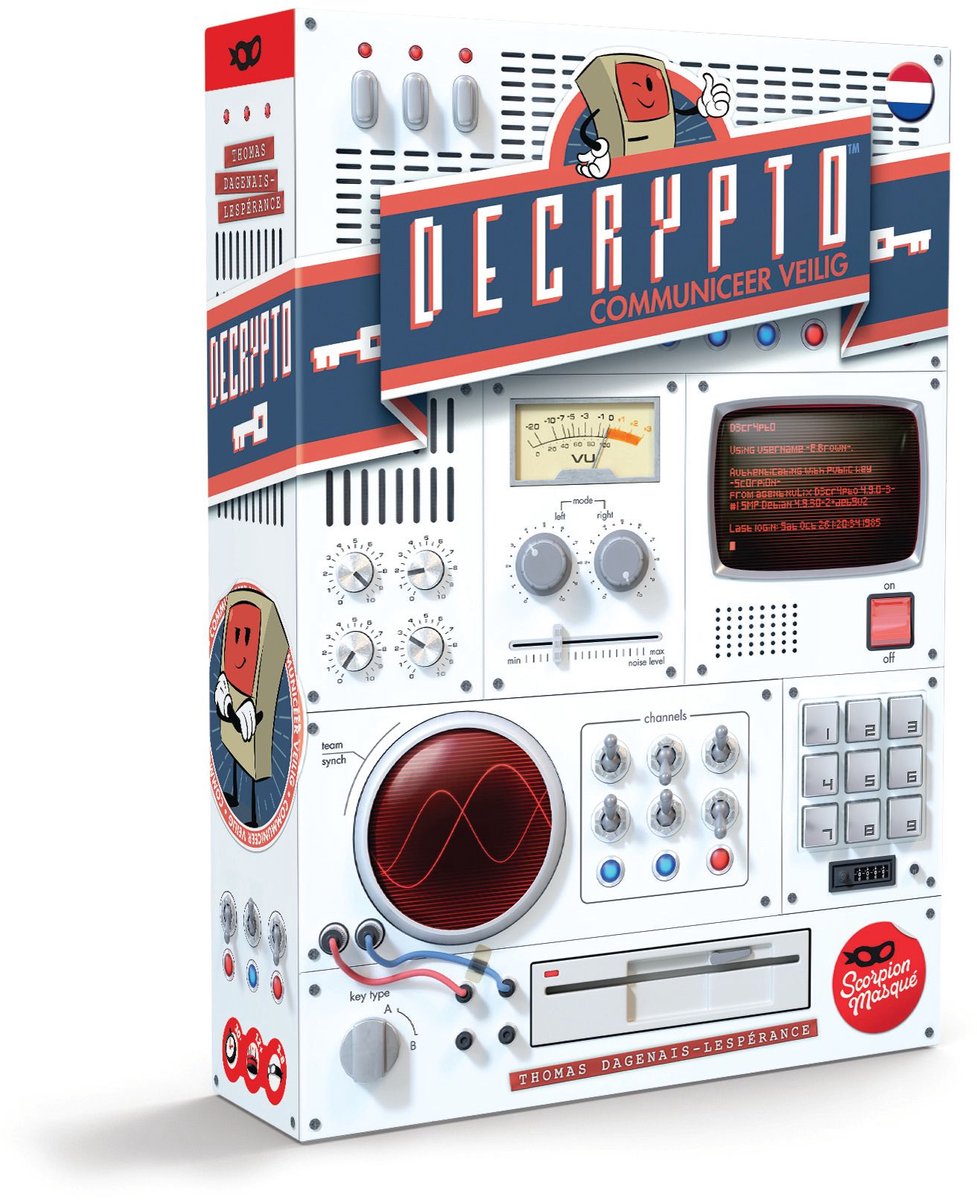Scorpion masque decrypto - bordspel