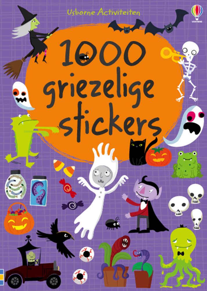 1000 griezelige stickers. 4+