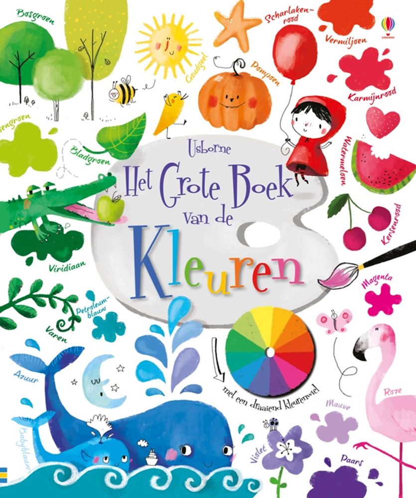 Het grote boek van de kleuren. 5+
