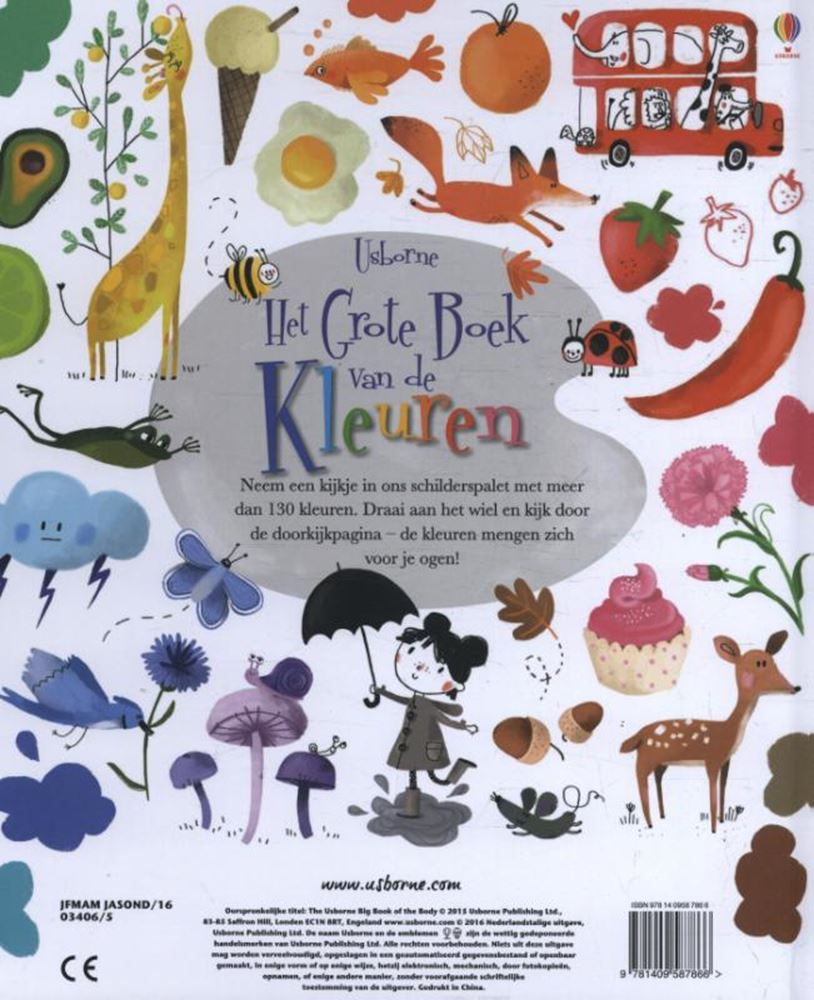 Het grote boek van de kleuren. 5+