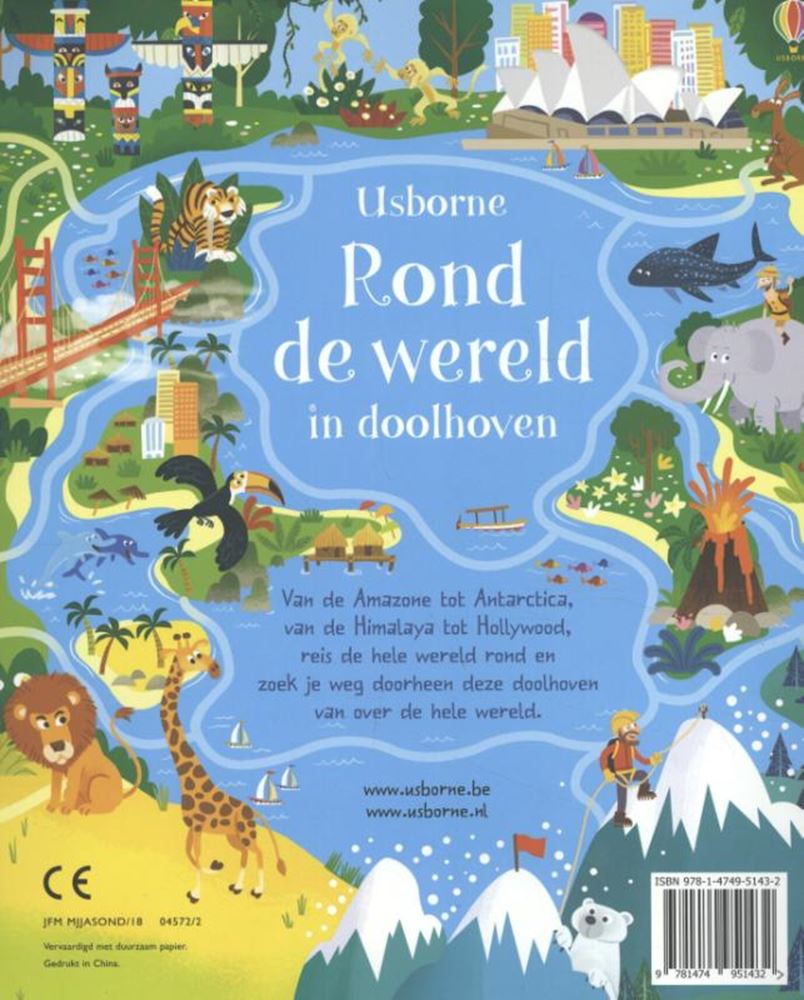 Rond de wereld in doolhoven. 5+